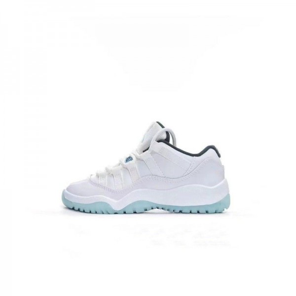 Kids Jordan 11 Low White