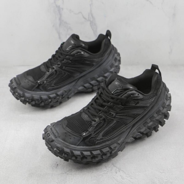 Balenciaga Defender Rubber Platform Black