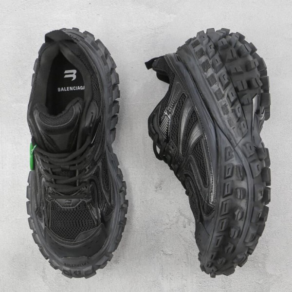 Balenciaga Defender Rubber Platform Black