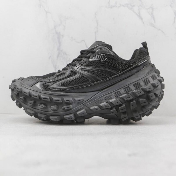 Balenciaga Defender Rubber Platform Black