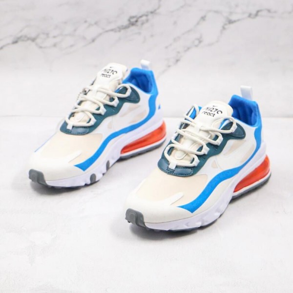 Air Max 270 React White Blue