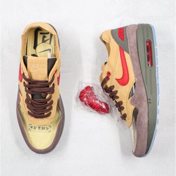 CLOT x Air Max 1 Tea Leaf Brown