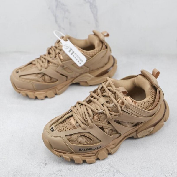 Balenciaga Track Trainers Khaki