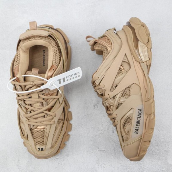 Balenciaga Track Trainers Khaki