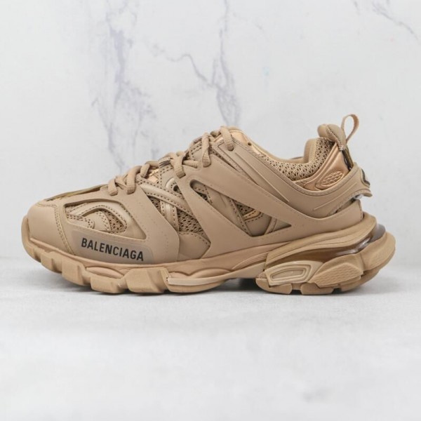 Balenciaga Track Trainers Khaki