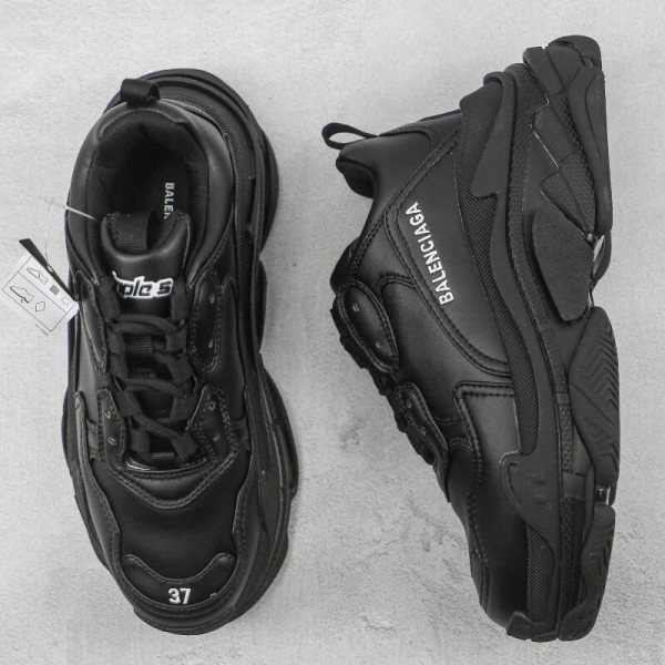 Balenciaga Triple S Black Sneakers
