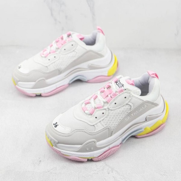 Balenciaga Triple S White Pink