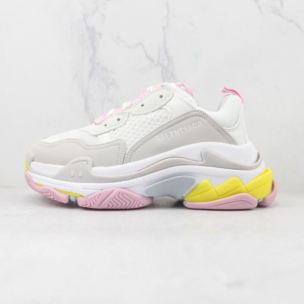 Balenciaga Triple S White Pink