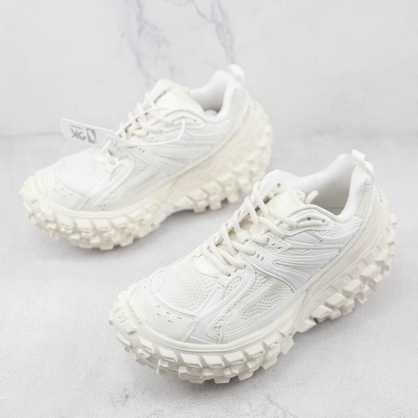 Balenciaga Defender Rubber Platform White