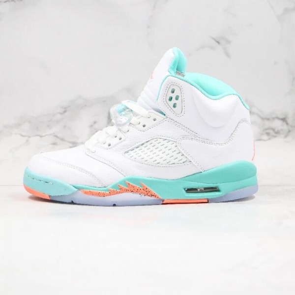 Air Jordan 5 Light Aqua