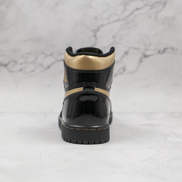 Air Jordan 1 High OG Black Metallic Gold