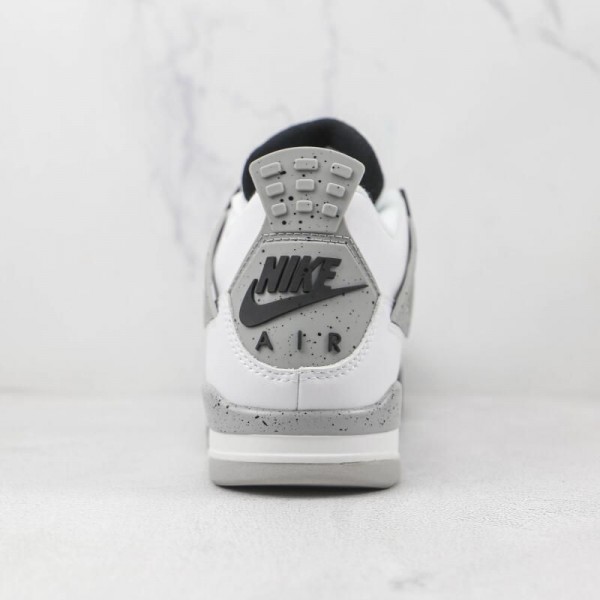 Air Jordan 4 White Cement