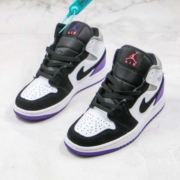Air Jordan 1 Mid SE Varsity Purple