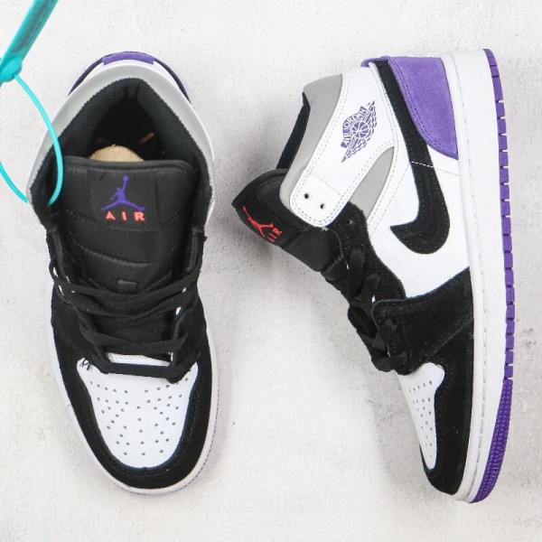 Air Jordan 1 Mid SE Varsity Purple