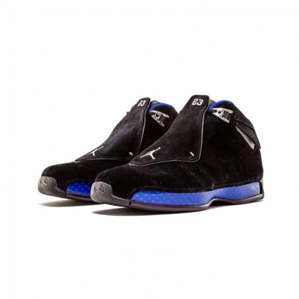 Air Jordan 18 Black Sport Royal