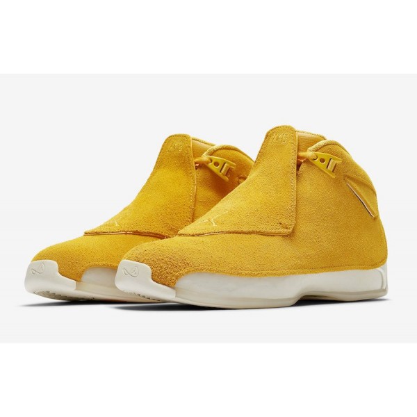 Air Jordan 18 Yellow Suede