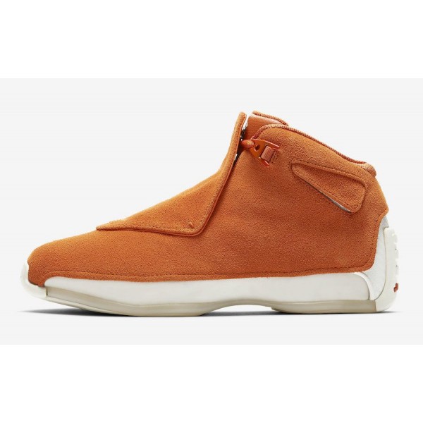 Air Jordan 18 Orange Suede