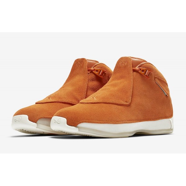 Air Jordan 18 Orange Suede