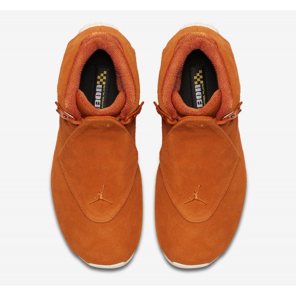 Air Jordan 18 Orange Suede