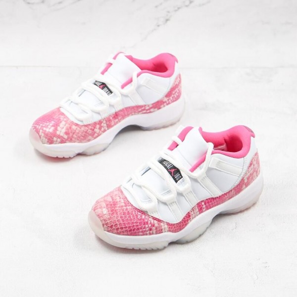 Air Jordan 11 Low Pink Snakeskin WMNS