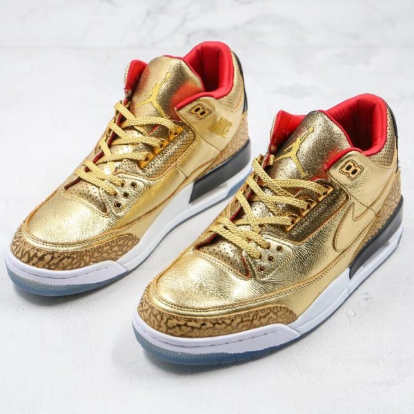 Air Jordan 3 Tinker Spike Lee Gold