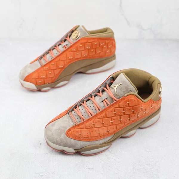CLOT x Air Jordan 13 Low Terracotta