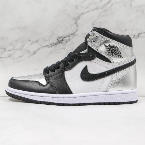 Air Jordan 1 High OG Metallic Silver Toe