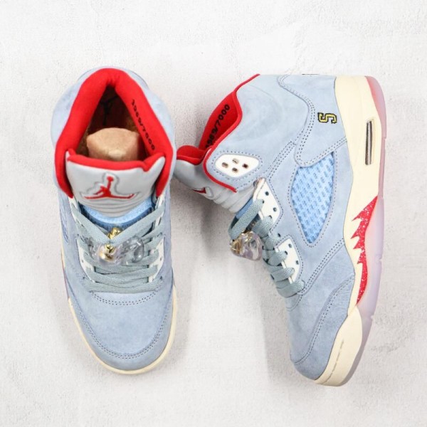 Trophy Room x Air Jordan 5 Ice Blue