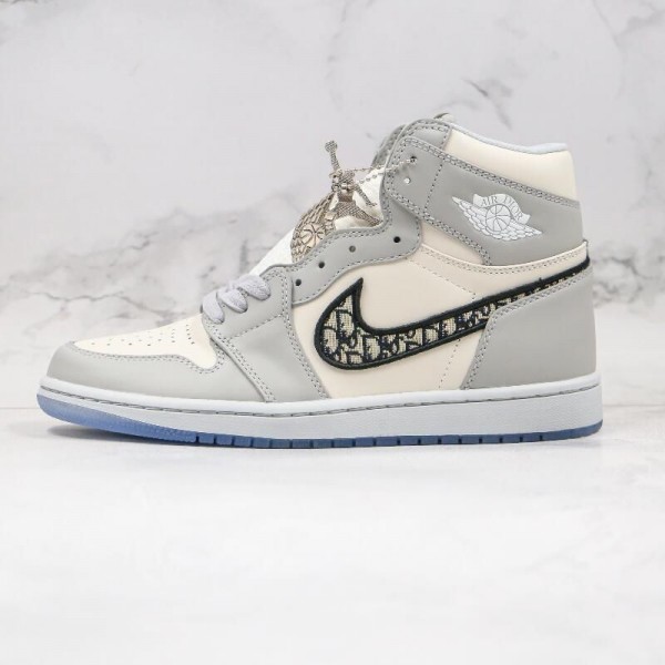 D**r x Air Jordan 1 High OG Grey
