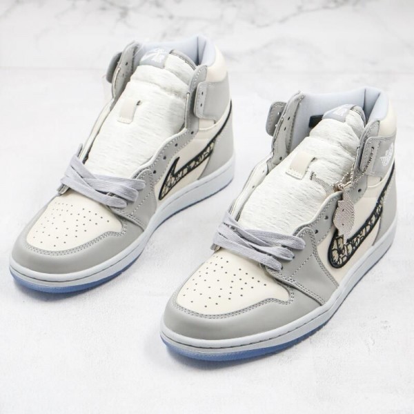 D**r x Air Jordan 1 High OG Grey