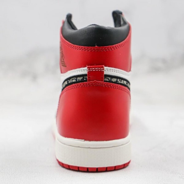 D**r x Air Jordan 1 High Black Red
