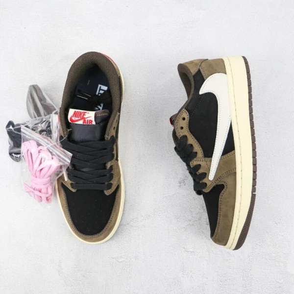 Travis Scott x Air Jordan 1 Low Reverse Mocha