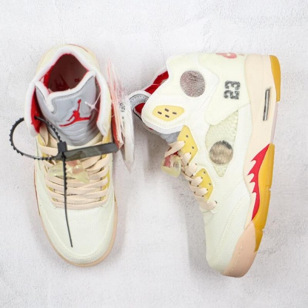 Air Jordan 5 Cream
