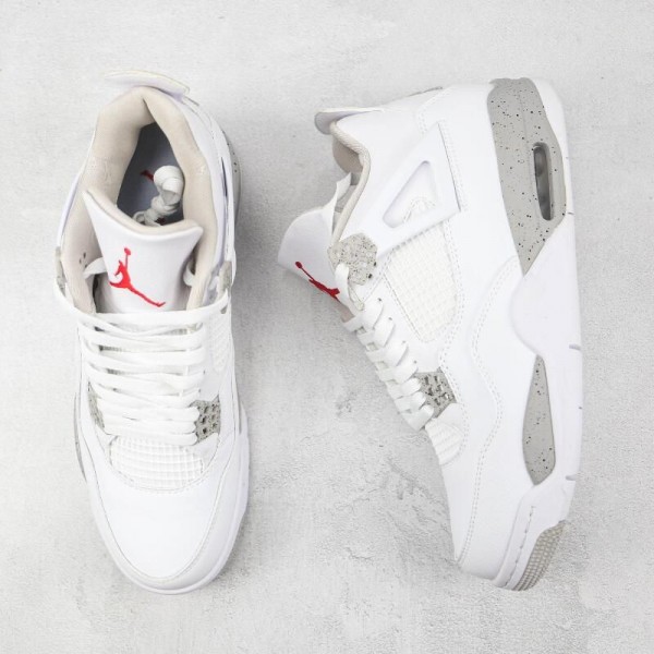 Air Jordan 4 White Oreo