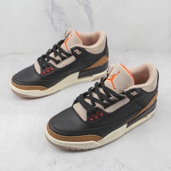 Air Jordan 3 Desert Cement Black