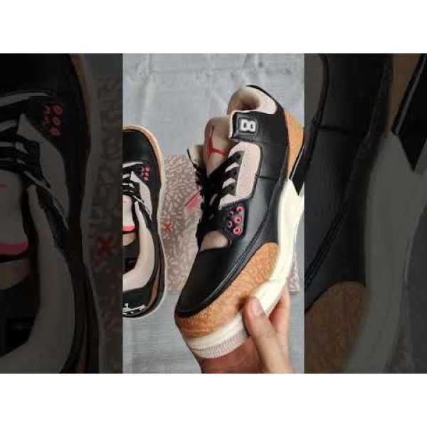 Air Jordan 3 Desert Cement Black