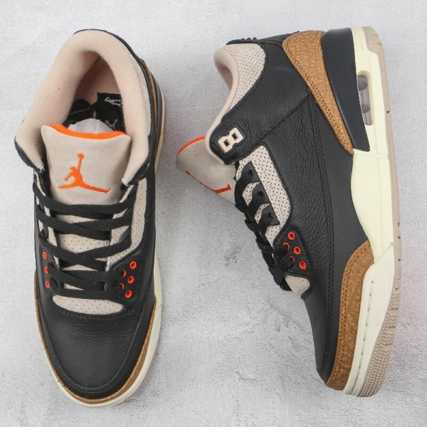 Air Jordan 3 Desert Cement Black