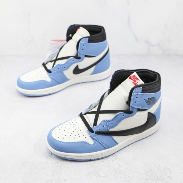 Travis Scott x Fragment x Air Jordan 1 Blue