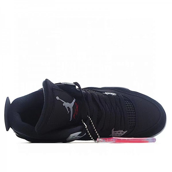 Air Jordan 4 Black Canvas