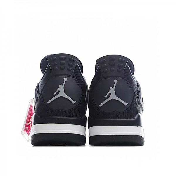 Air Jordan 4 Black Canvas