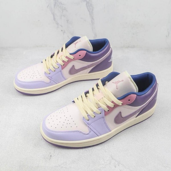 Air Jordan 1 Low Pink Purple