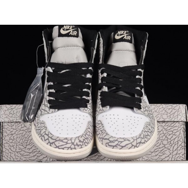 Air Jordan 1 High OG White Cement
