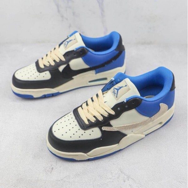 Air Jordan 4 Black Blue