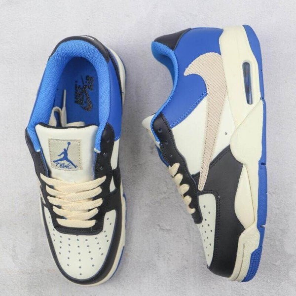 Air Jordan 4 Black Blue