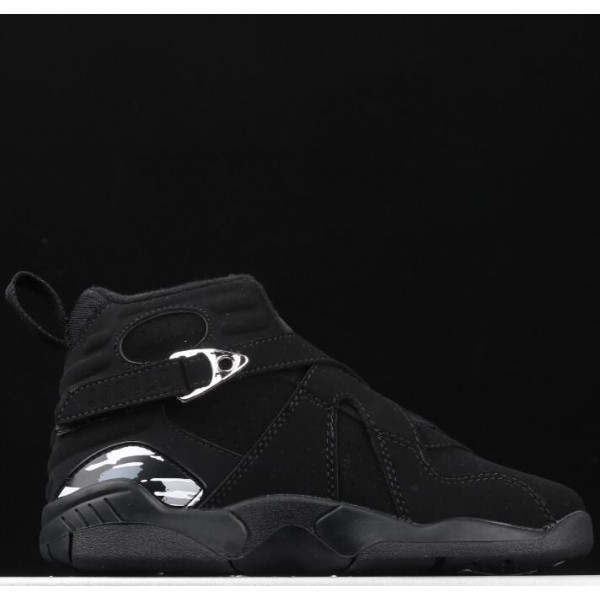 Kids Jordan 8 Black