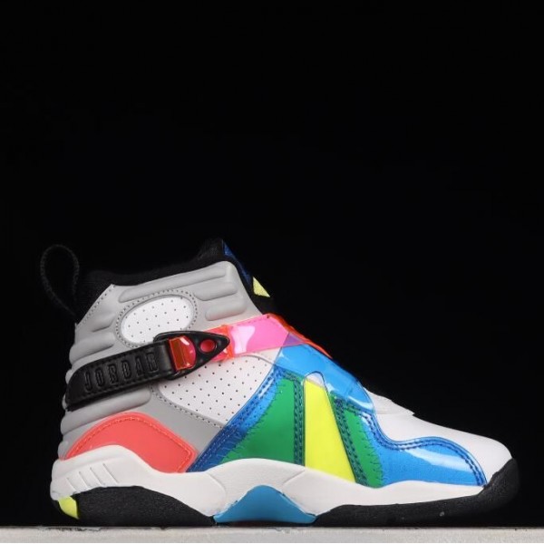 Kids Jordan 8 Multicolour