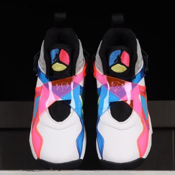 Kids Jordan 8 Multicolour