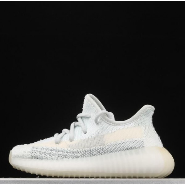 Kids Yeezy Boost 350 V2 Ice Blue Static