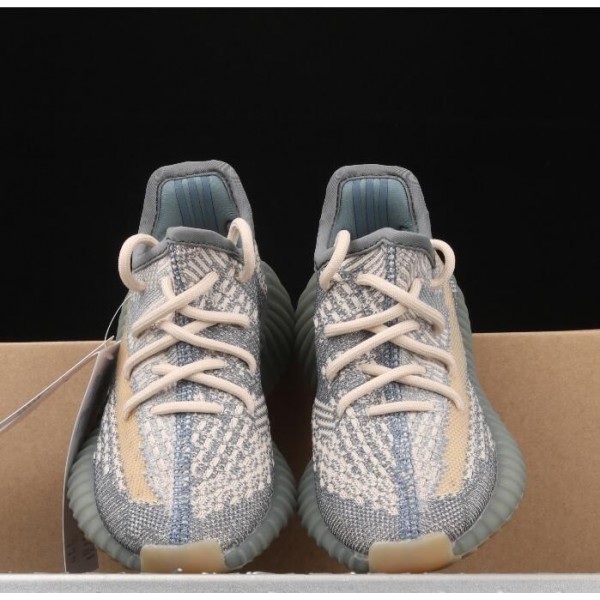 Kids Yeezy Boost 350 V2 Grey Blue Angel