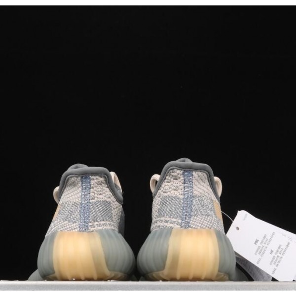 Kids Yeezy Boost 350 V2 Grey Blue Angel